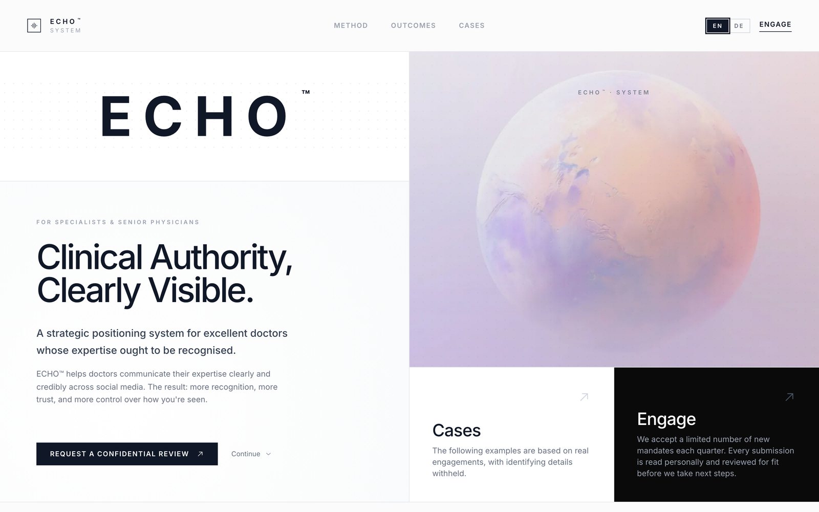 medizinecho.com home page